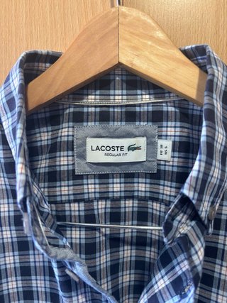 Camicie Lacoste seminuove taglia S
