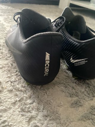 Botas de fútbol Nike Mercurial FG negras