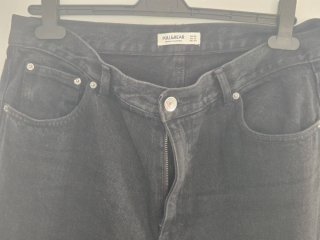 Pantalón vaquero negro Pull&Bear