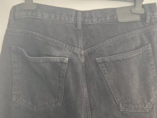 Pantalón vaquero negro Pull&Bear