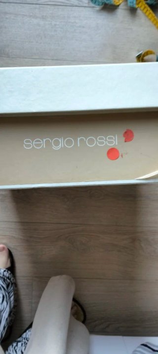 Stivali Sergio Rossi pelo marrone