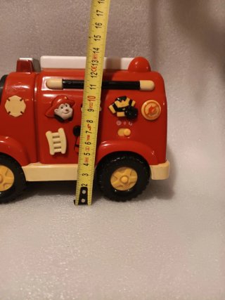 Camión de bomberos interactivo para niños