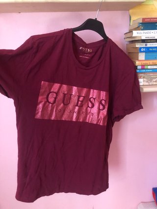 Maglietta Guess bordeaux donna L