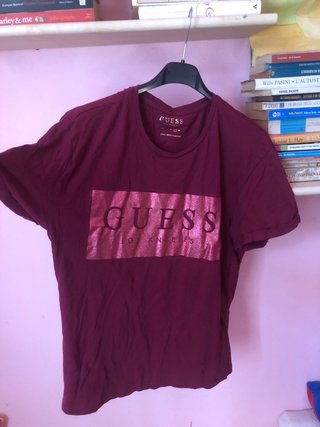 Maglietta Guess bordeaux donna L