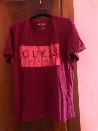 Maglietta Guess bordeaux donna L