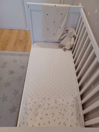 CUNA CONVERTIBLE EN CAMA SUNDVIK BLANCA