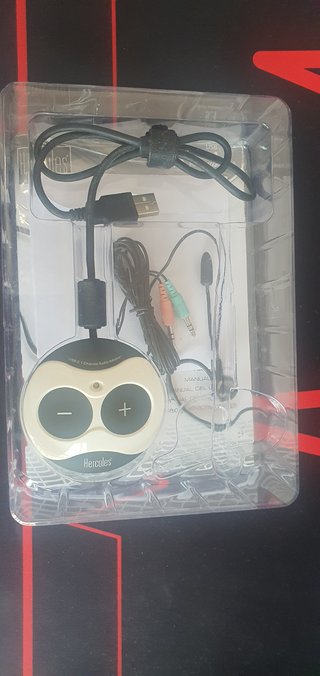 Tarjeta de sonido USB 5.1 Gamesurround Muse XL
