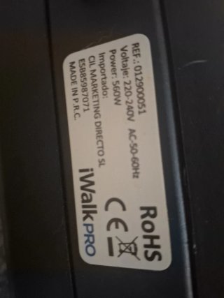 Cinta de correr iWalkPRO