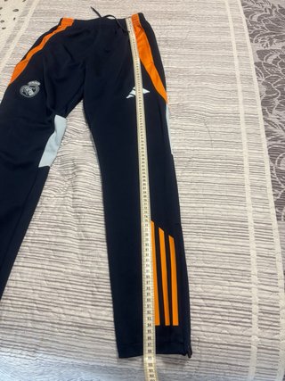 Pantalón Chándal Real Madrid Adidas Azul Naranja