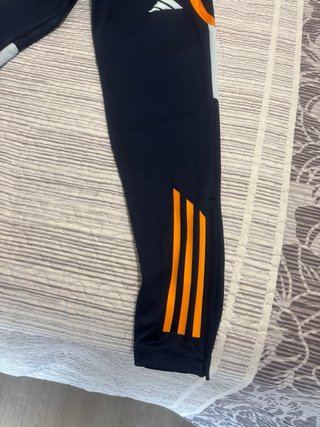 Pantalón Chándal Real Madrid Adidas Azul Naranja