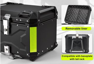Baúl Moto Universal Impermeable IP67