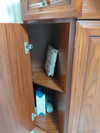 Mueble de baño completo madera