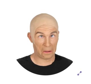 Calva látex adulto