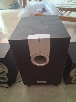 Altavoces Woxter 2.1 Negro