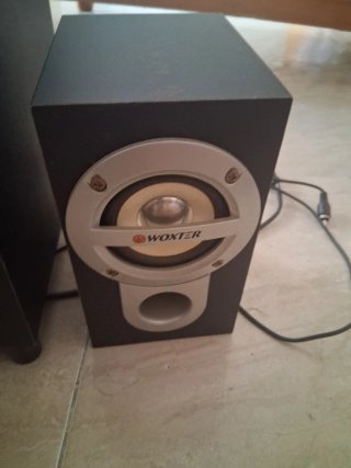 Altavoces Woxter 2.1 Negro