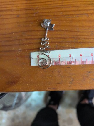 Pendientes plata 925 largos étnicos