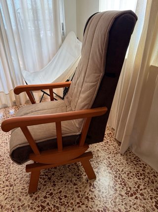 Silla mecedora vintage
