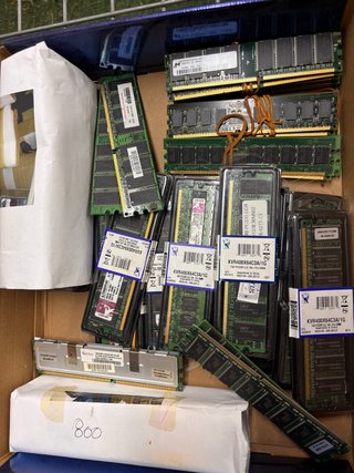 Lote Memorias RAM DDR