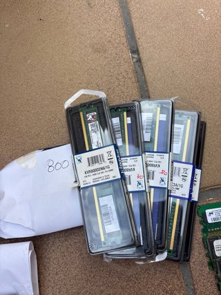 Lote 41 ud. Memorias RAM DDR
