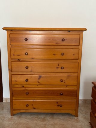 Cabezal cama, cómoda y x2 mesitas de noche