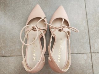 Zapatos tacon Martinelli T39 rosa