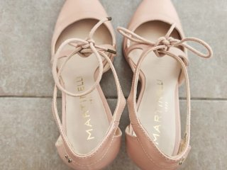 Zapatos tacon Martinelli T39 rosa
