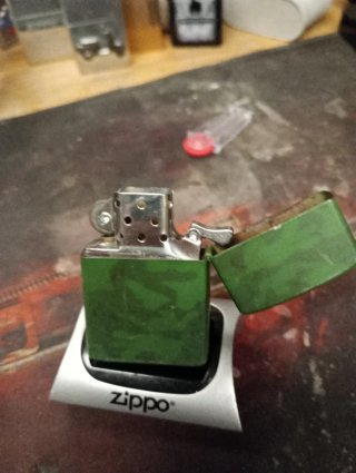 Zippo Afganistán ISAF Camuflaje