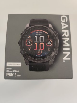 Reloj Garmin Fenix 8 51mm Titanio Zafiro