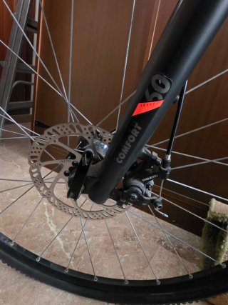Riverside 500 B'Twin - Bici Híbrida Azul