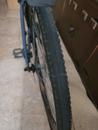 Riverside 500 B'Twin - Bici Híbrida Azul