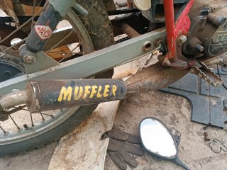 Tuvo de escape muffler Racing