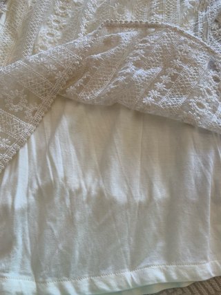 Blusa Massimo Dutti Encaje TS
