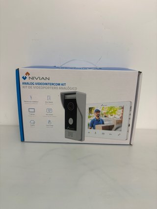 Videoportero NIVIAN 2 Hilos Analógico Monitor 7