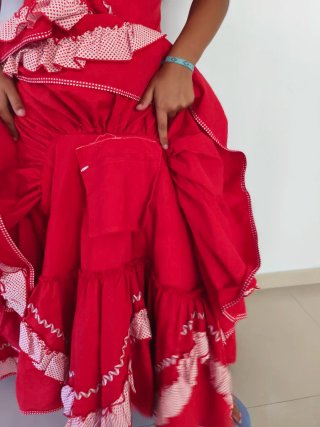Vestido de flamenca talla 36