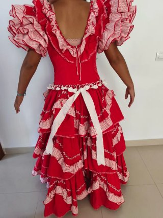 Vestido de flamenca talla 36