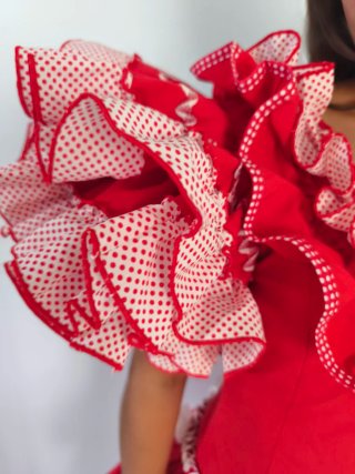 Vestido de flamenca talla 36