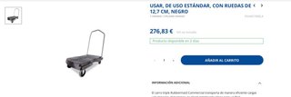 CARRO TRANSPORTE RUBBERMAID