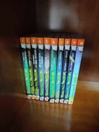 Colección libros infantil: "Todos mis monstruos"