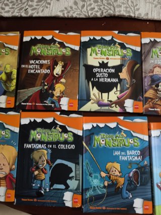 Colección libros infantil: "Todos mis monstruos"