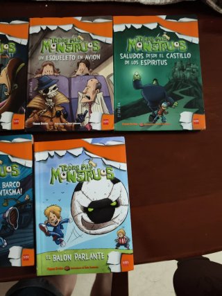 Colección libros infantil: "Todos mis monstruos"