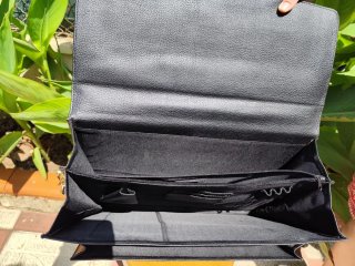 Bolso Maletín Retro Vintage Unisex Negro