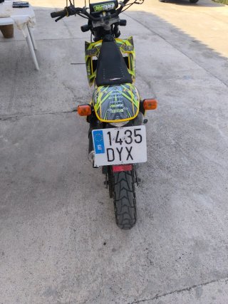 Moto Rieju Yamaha supermotard,msx