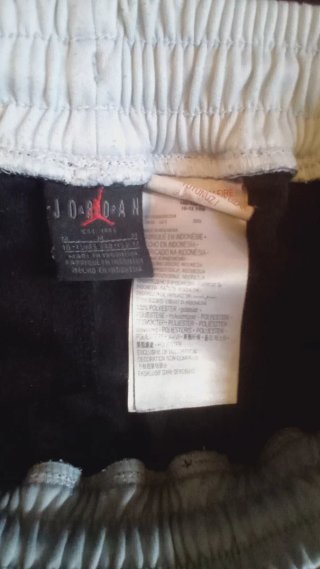 pantaloni jordan neri taglia s
