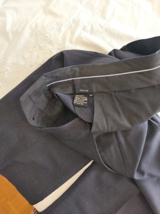 Traje de chaqueta azul hombre