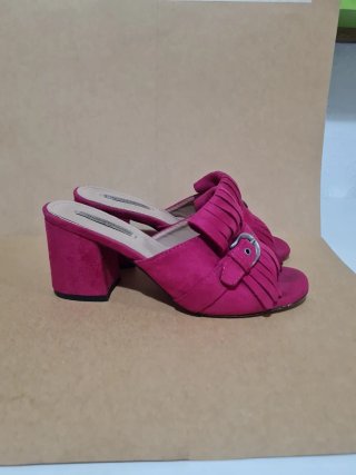 Sandalias Dimonx Studio Fucsia Talla 38