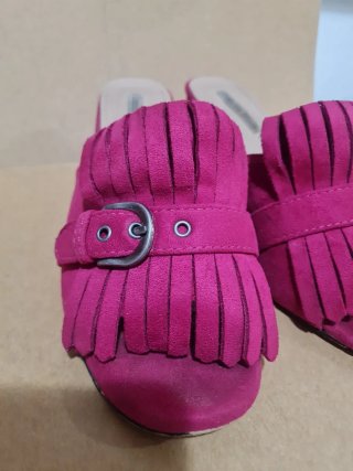 Sandalias Dimonx Studio Fucsia Talla 38