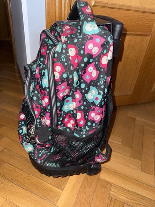 Mochila Totto con estampado de gatos
