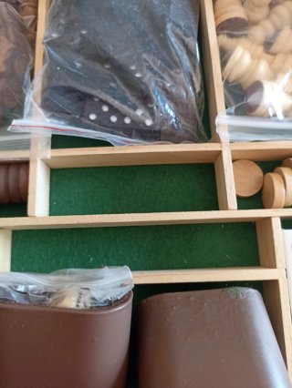 7 Giochi in 1 Classico - Set Giochi da Tavolo