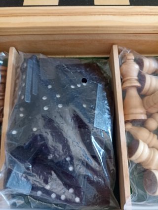 7 Giochi in 1 Classico - Set Giochi da Tavolo