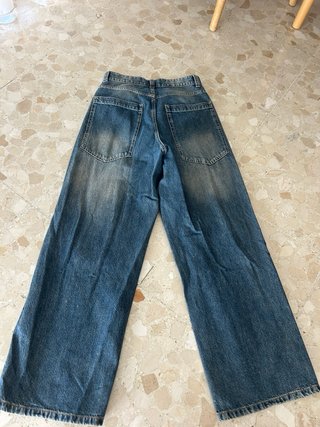 Pantalones oversize Bershka azules